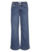 Vmdaisy Wide Denim Jns Vi3337 Girl Noos Bottoms Jeans Bootcut Jeans Blue Vero Moda Girl