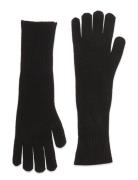 Woona Long Gloves Accessories Gloves Finger Gloves Black Becksöndergaard