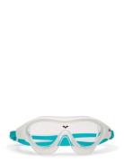 The Mask Jr Clear-White-Lightblue Sport Sports Equipment Swimming Accessories Blue Arena