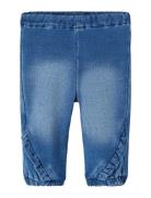 Nbfbella Shaped R Swe Jeans 2404-Tr Noos Bottoms Jeans Loose Jeans Blue Name It