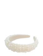 Pearlissimo Diadema White Accessories Hair Accessories Hair Band White Pipol's Bazaar