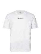 Mt Tee Sport Men Men Sports Clothes Sport Tops Sport T-Skjorte White Adidas Terrex