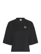 Better Classics Over D Tee Sport Crop Tops Short-sleeved Crop Tops Black PUMA