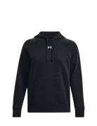 Ua Rival Fleece Hoodie Sport Women Sport Clothing Sport Sweatshirts & Hoodies Sport Hoodies Black Under Armour