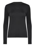 Borg Long Sleeve T-Shirt Sport Women Sport Clothing Sports Tops & T-shirts Sport Long Sleeve Tops Black Björn Borg