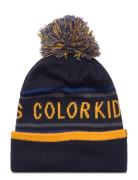 Hat - Logo Ck Accessories Headwear Hats Winter Hats Multi/patterned Color Kids