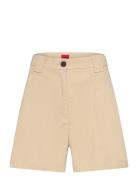 Hanicola-1-D Bottoms Shorts Chino Shorts Beige HUGO