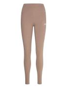 Linear Heritage Harmony 27" Hr Tight Sport Sport Clothing Sport Tights Sport Training Tights Brown New Balance