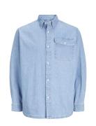 Jjiwilson Jjshirt Longsleeve Wi 273 Tops Shirts Denim Shirts Blue Jack & J S