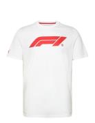 F1 Ess Logo Tee Sport Men Sports Clothes Sport Tops Sport T-Skjorte White PUMA Motorsport