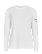 Clara Relaxed Long Sleeve Sport Women Sport Clothing Sports Tops & T-shirts Sport Long Sleeve Tops White Röhnisch