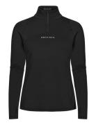 Insulate Thermo Half Zip Sport Sport Clothing Sport Fleeces & Midlayers Black Röhnisch