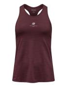 Motion Racerback Sport Women Sport Clothing Sports Tops & T-shirts Sport Tank Tops Burgundy Röhnisch