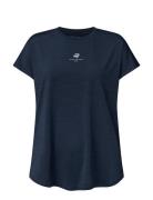 Motion Loose Tee Sport Women Sport Clothing Sports Tops & T-shirts Sport T-Skjorte Navy Röhnisch