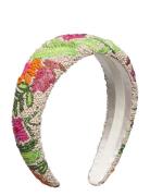 Tropica Wide Beaded Hairbrace Accessories Hair Accessories Hair Band Multi/patterned Becksöndergaard