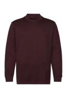 Long Sleeve Mock Neck Tee Sport Men Sport Clothing Sport Tops Sport Long Sleeved Tops Brown Adidas Originals