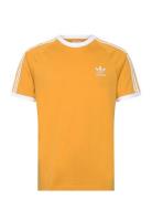 Adicolor Classics 3-Stripes T-Shirt Sport Men Men Sports Clothes Sport Tops Sport T-Skjorte Yellow Adidas Originals