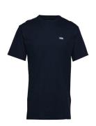 Left Chest Logo Tee Sport Men Sports Clothes Sport Tops Sport T-Skjorte Navy VANS