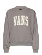 Stadium Loose Crew Sport Women Sport Clothing Sport Sweatshirts & Hoodies Sport Sweatshirts Grey VANS