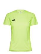 Adizero E Tee Sport Sport Clothing Sports Tops & T-shirts Sport T-Skjorte Green Adidas Performance