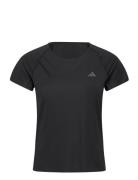 Adizero Running Tee Sport Sport Clothing Sports Tops & T-shirts Sport T-Skjorte Black Adidas Performance