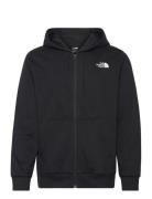 M Simple Dome Full Zip Hoodie Sport Men Sport Clothing Sport Sweatshirts & Hoodies Sport Hoodies Black The North Face