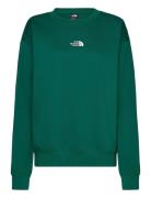 W Essential Over Crew Sport Women Sport Clothing Sport Sweatshirts & Hoodies Sport Sweatshirts Green The North Face