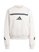 Z.n.e. Sweatshirt Sport Women Sport Clothing Sport Sweatshirts & Hoodies Sport Sweatshirts White Adidas Sportswear