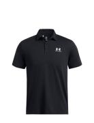 Ua Icon Polo Sport Men Sport Clothing Sport Tops Sport Polos Sport Short-sleeved Polos Black Under Armour