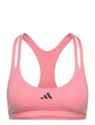 Aeroimpact Luxe Training Light Support Bra Sport Women Sport Clothing Sport Bras - All Pink Adidas Performance