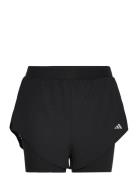 Adidas Designed For Training Heat.rdy Hiit 2In1 Short Sport Women Sport Clothing Sport Shorts Sport Training Shorts Black Adidas Performance