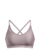 Ua Crossback Low Bra Sport Women Sport Clothing Sport Bras - All Pink Under Armour