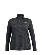 Tech 1/2 Zip - Twist& Sport Women Sport Clothing Sport Sweatshirts & Hoodies Sport Sweatshirts Black Under Armour