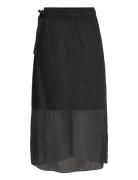 Burrelliw Skirt Skirts Knee-length & Midi Skirts Black InWear