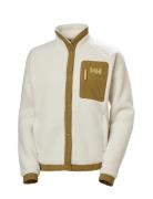 W Imperial Pile Snap Tops Sweatshirts & Hoodies Fleeces & Midlayers Cream Helly Hansen