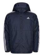 Adidas Essentials 3S Insulated Hooded Jacket Sport Men Sport Clothing Sport Outerwear Sport Jackets Sport Padded Jackets Navy Adidas Sportswear