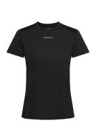 Adv Essence Ss Tee 2 W Sport Sport Clothing Sports Tops & T-shirts Sport T-Skjorte Black Craft