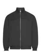 Reversible Over D Track Jacket Designers Jackets Bomber Jackets Black HAN Kjøbenhavn