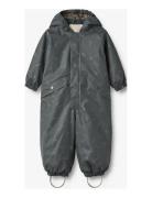 Thermo Rainsuit Aiko Outerwear Coveralls Rainwear Coveralls Green Wheat