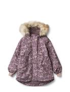 Jacket Mathilde Tech Outerwear Snow-ski Clothing Snow-ski Jacket Purple Wheat