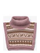 Knitted Neckwarmer Lollo Accessories Scarves & Neckwarmers Neckwarmers Pink Wheat