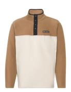 Steens Mountain Half Snap Ii Sport Men Sport Clothing Sport Fleeces & Midlayers Beige Columbia Sportswear