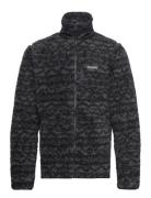 Winter Pass Printed Fleece Ii Sport Men Sport Clothing Sport Fleeces & Midlayers Black Columbia Sportswear