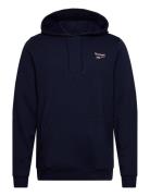 Reebok Identity Small Logo Fleece H Sport Sport Clothing Sport Sweatshirts & Hoodies Sport Hoodies Navy Reebok Performance