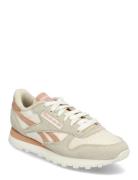 Classic Leather Sport Women Sport Shoes Sport Sneakers Sport Low Top Sneakers Beige Reebok Classics