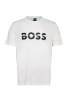 Tee 1 Sport Men Men Sports Clothes Sport Tops Sport T-Skjorte White BOSS