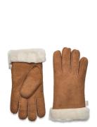 Rhsydney Shearling Gloves Accessories Gloves Finger Gloves Beige Rosemunde