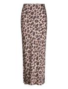 Skirt Mary Aop Skirts Maxi Skirts Brown Lindex