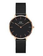 Petite 28 Ashfield Rg Black Accessories Watches Analog Watches Black Daniel Wellington