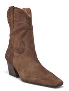 Booties Shoes Boots Cowboy Boots Brown Billi Bi